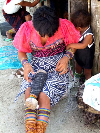55- Fabrication de parure de jambe 